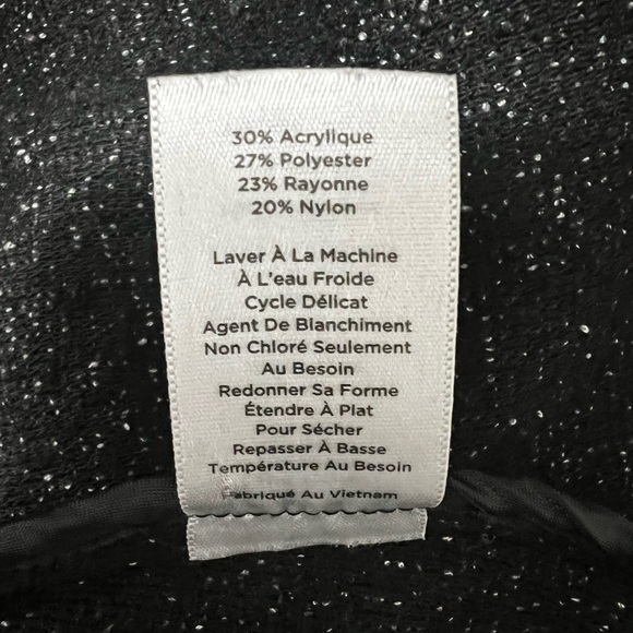 Talbots Black and White Button-Up Long-Sleeved Women's Jacket Size 16WP - Picture 14 of 14